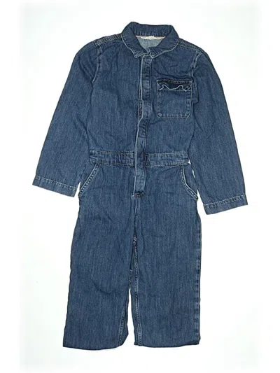 Pre-owned Boden Kids' Dress In Blue