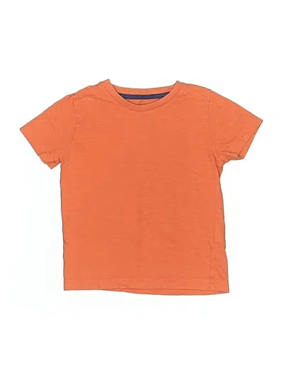 Pre-owned Boden Kids' Short Sleeve T-shirt In Orange