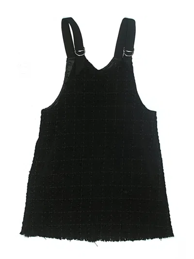 Pre-owned Zara Kids' Dress In Black