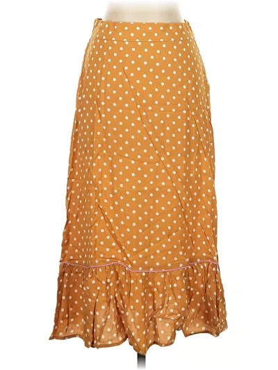 Numph Casual Skirt In Brown