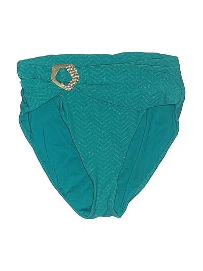 Pre-owned Trina Turk Swimsuit Bottoms In Blue