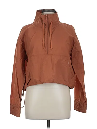 Pre-owned Flx Windbreaker Jacket In Brown