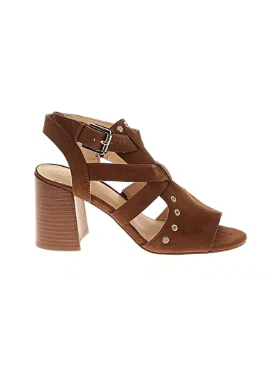 Pre-owned Nine West Sandals In Brown