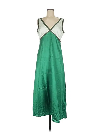 Commense Casual Dress In Green