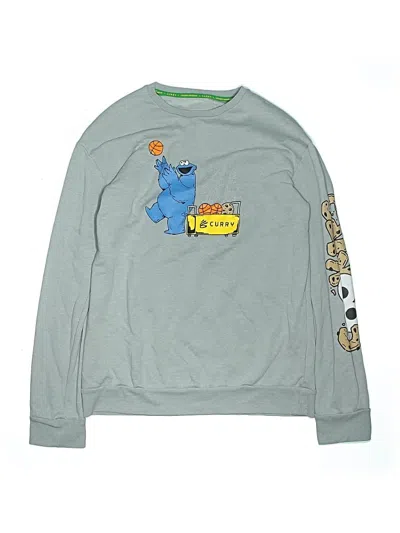 Pre-owned Under Armour Kids' Sweatshirt In Gray