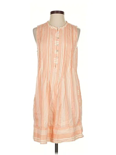 Pre-owned Faherty Casual Dress In Orange