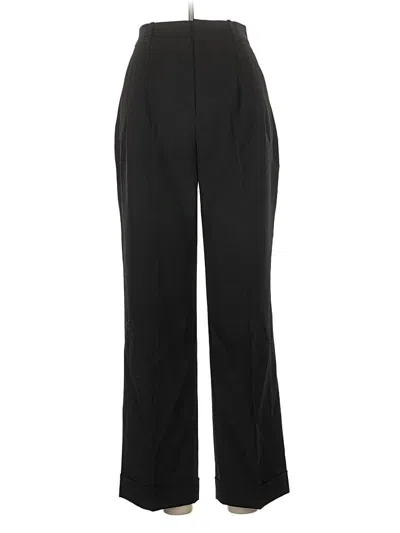 Pre-owned Saint Laurent Wool Pants In Black