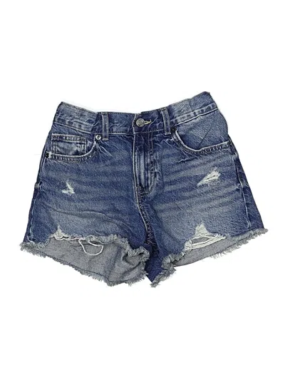 Pre-owned Zara Kids' Denim Shorts In Blue