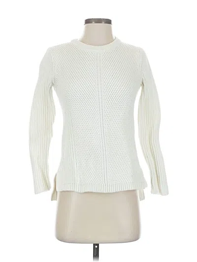 Pre-owned Madewell Pullover Sweater In White