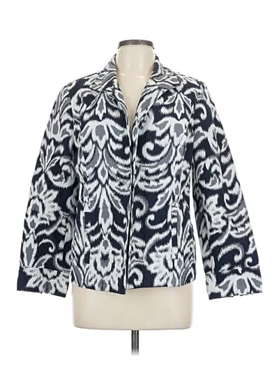 Pre-owned Chico's Kimono In Blue