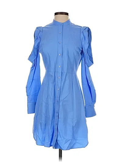 Pre-owned Bcbgmaxazria Casual Dress In Blue