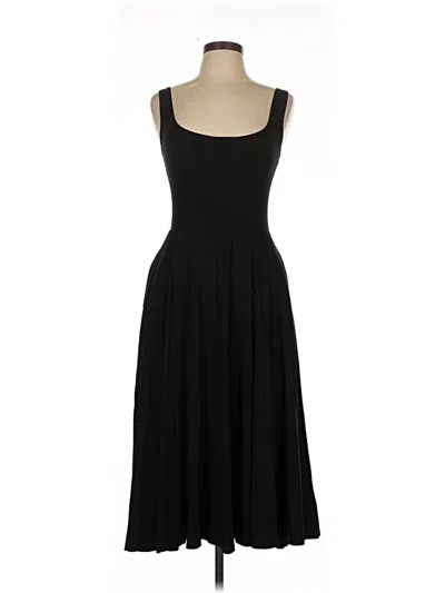 Pre-owned Reformation Casual Dress In Black