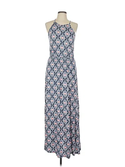 Pre-owned French Grey Casual Dress In Blue