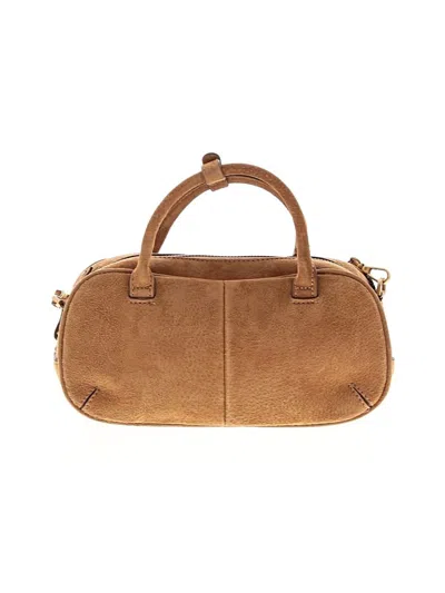 Pre-owned Zara Leather Satchel In Brown