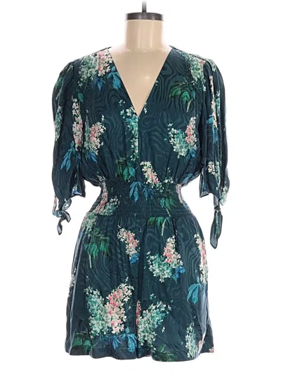 Pre-owned Rebecca Taylor Romper In Blue
