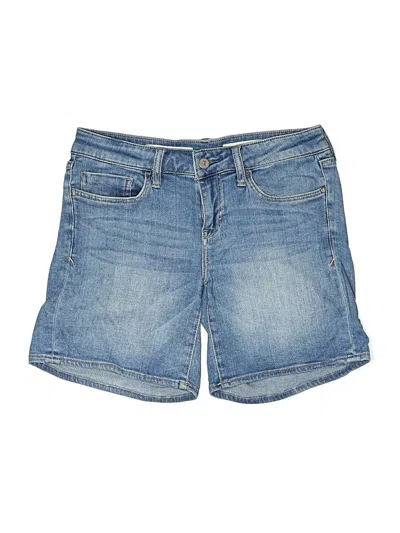 Pre-owned Pilcro And The Letterpress Denim Shorts In Blue