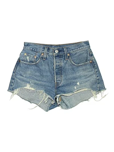 Pre-owned Levi's Denim Shorts In Blue