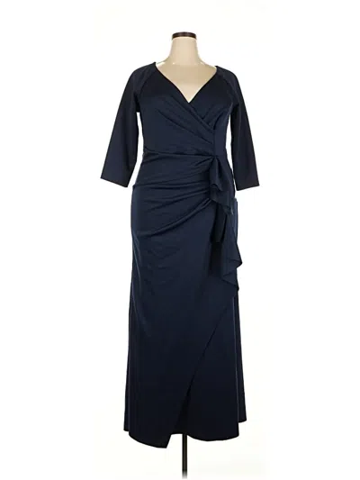Xscape Cocktail Dress In Blue