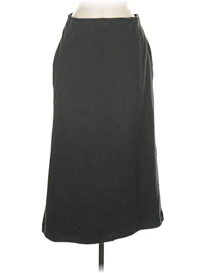 Pre-owned Uniqlo Casual Skirt In Gray