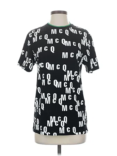 Pre-owned Mcq By Alexander Mcqueen Short Sleeve T-shirt In Black