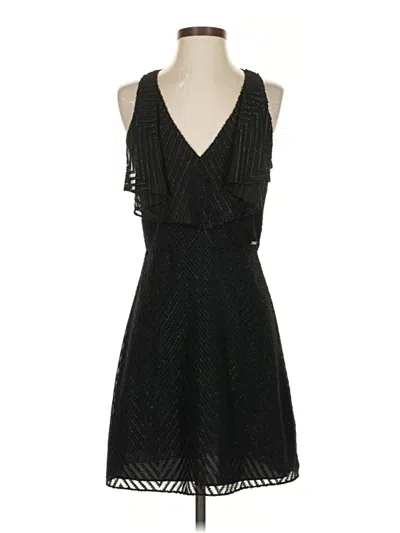 Pre-owned Armani Exchange Cocktail Dress In Black