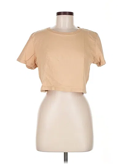 Pre-owned Urban Outfitters Short Sleeve T-shirt In Brown