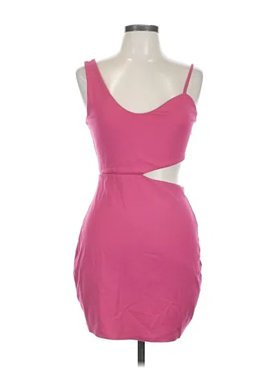 Pre-owned H:ours Cocktail Dress In Pink