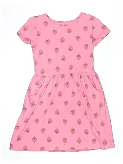 Pre-owned Cat & Jack Kids' Dress In Pink