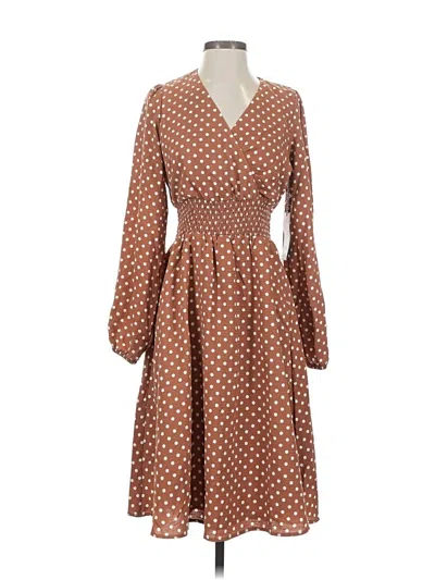 Draper James Rsvp Casual Dress In Brown