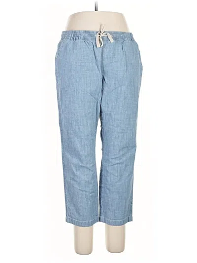Pre-owned L.l.bean Casual Pants In Blue