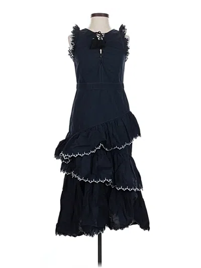 Pre-owned Ulla Johnson Cocktail Dress In Blue