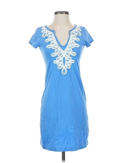 Pre-owned Lilly Pulitzer Casual Dress In Blue