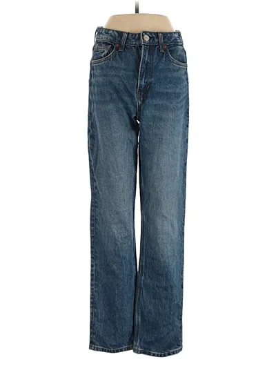 Pre-owned Reformation Jeans Jeans In Blue