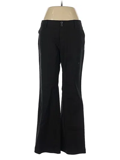 Pre-owned Eddie Bauer Dress Pants In Black
