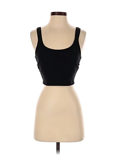 Pre-owned Vitamin A Tank Top Black Strapless Neckline Tops