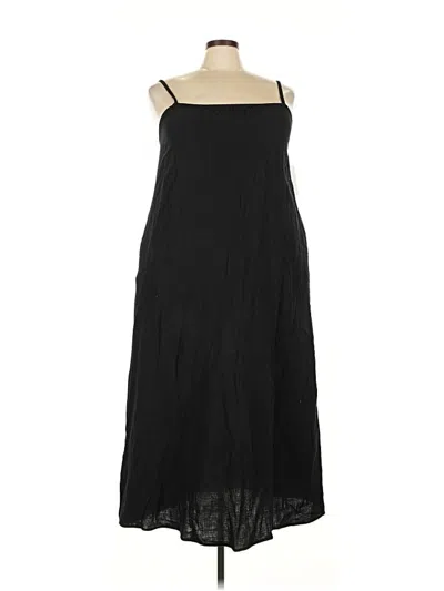 Pre-owned Sol Angeles Casual Dress In Black