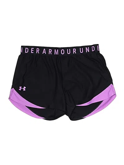 Pre-owned Under Armour Athletic Shorts In Purple