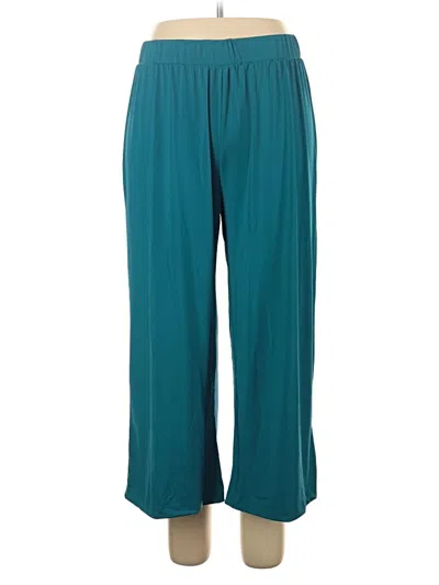 Pre-owned Jessica London Casual Pants In Blue