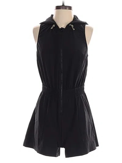 Pre-owned Athleta Romper In Black