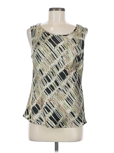 Pre-owned Quintessential Sleeveless Blouse In Green
