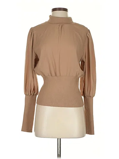 Pre-owned French Connection Turtleneck Sweater In Brown