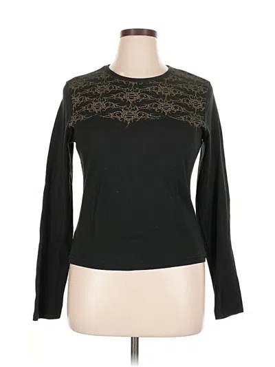 Pre-owned Harley Davidson Long Sleeve T-shirt In Black