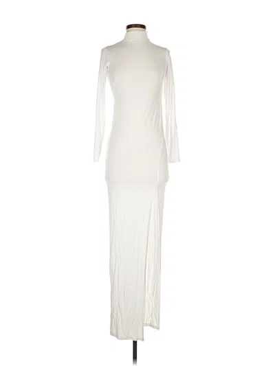 Pre-owned Asos Design Cocktail Dress In White