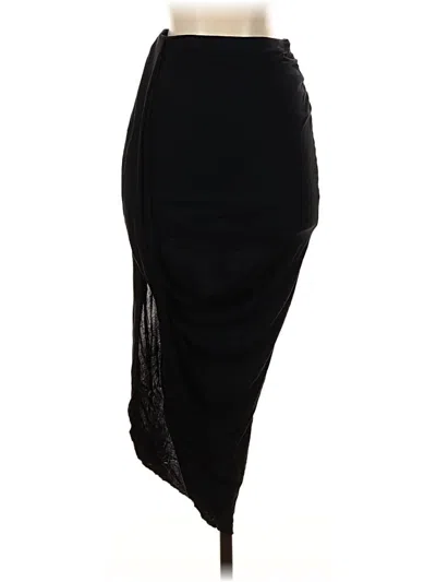 Pre-owned Express Formal Skirt In Black