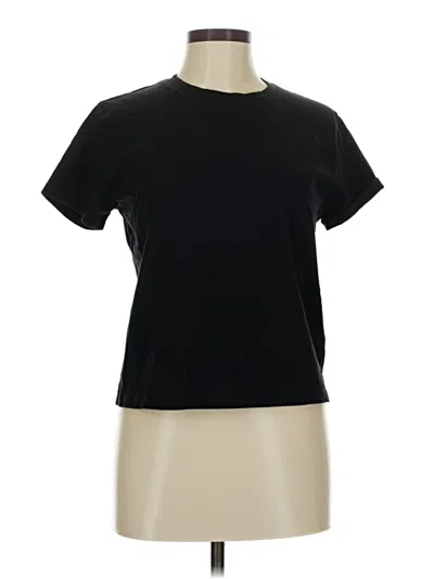 Pre-owned Everlane Short Sleeve T-shirt In Black