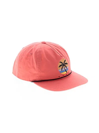 Pre-owned Vans Baseball Cap In Orange