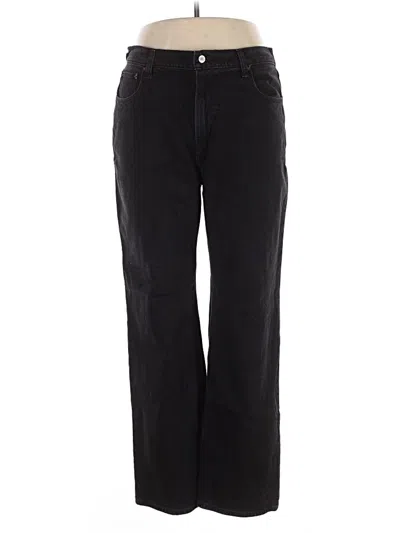 Pre-owned Abercrombie & Fitch Jeans In Black