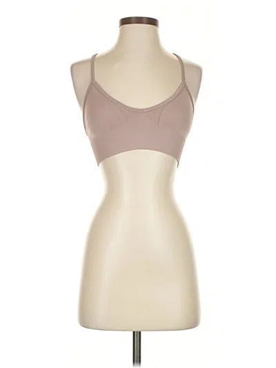 Pre-owned Lululemon Athletica Tank Top Pink Halter Neckline Tops