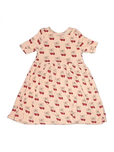 Pre-owned Pink Chicken Kids' Dress In Brown