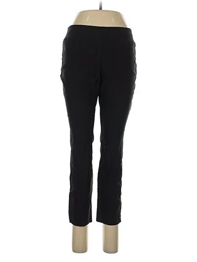 Pre-owned Nic + Zoe Dress Pants In Black